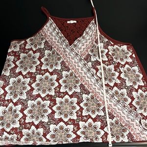 Maurice’s size 2 wrap tank top.